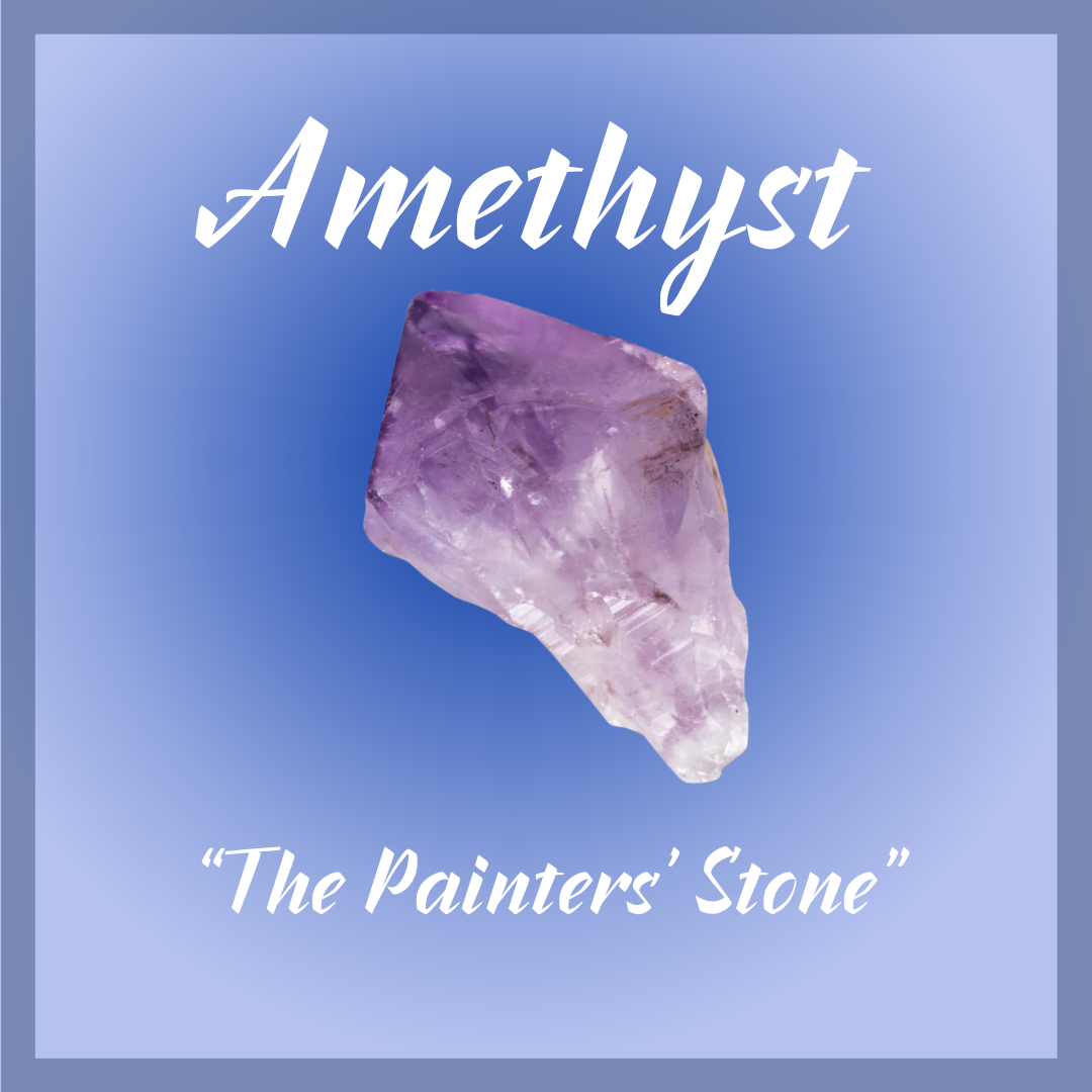 Amethyst "The Painters Stone" (Raw Point)