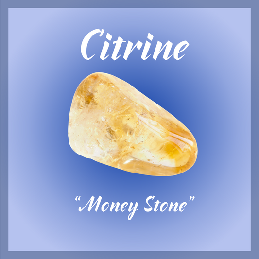 Citrine Tumbled "Money Stone"