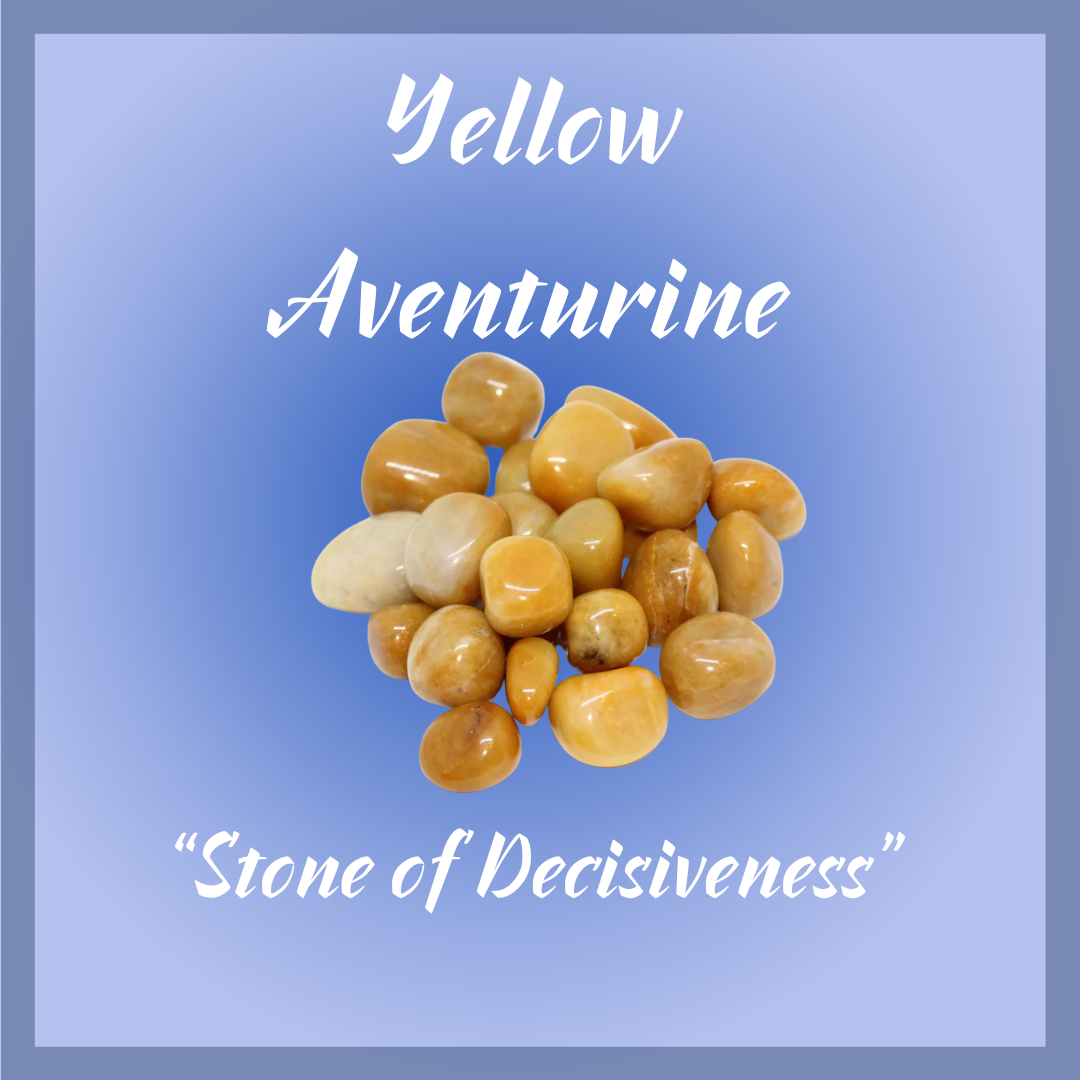 Yellow Aventurine "Stone of Decisiveness"