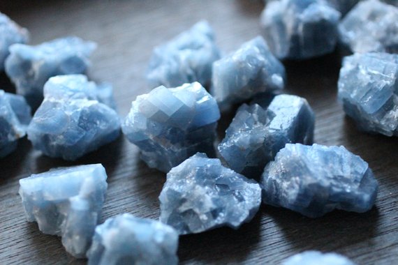 Blue Calcite Chunk