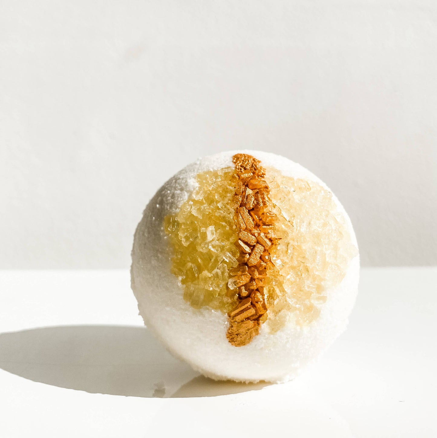 Invite Abundance - Citrine Crystal Bath Bomb